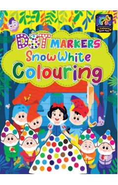 Dot Marker Colouring Snow White